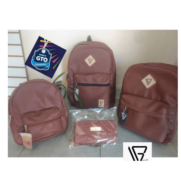 Brown Backpacks in Different Designs